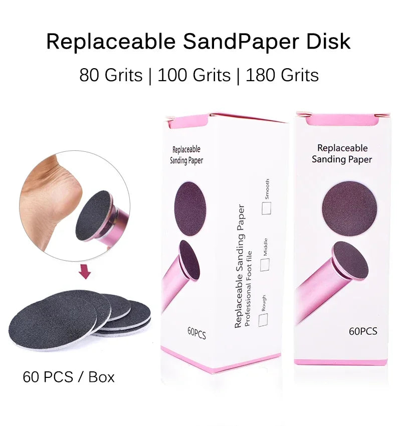 Foot File Sandpaper Disks